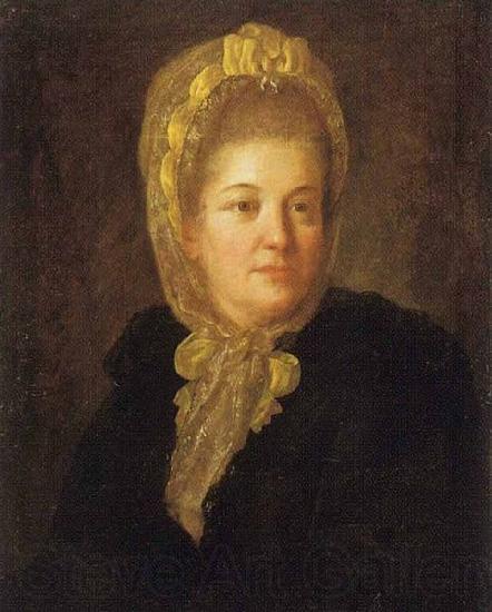 Fyodor Rokotov Maria Vorontsova by Rokotov